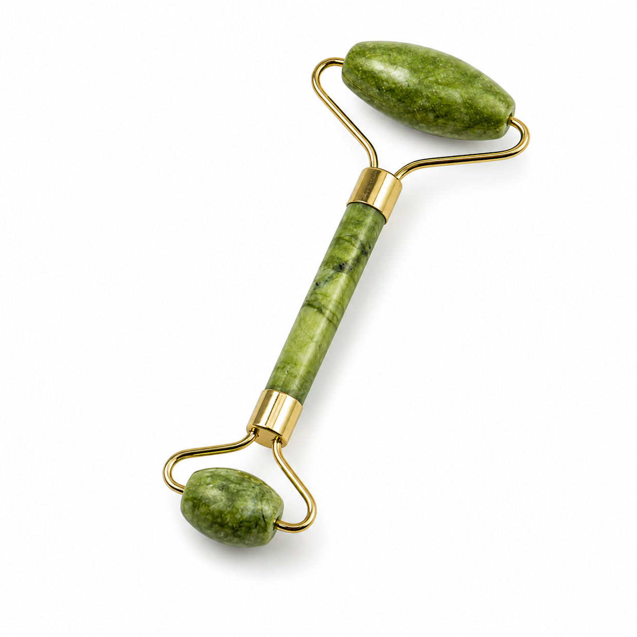 Gua Sha Sculptant en Jade Verte — Drainer, Déstresser & Raffermir en 10 min